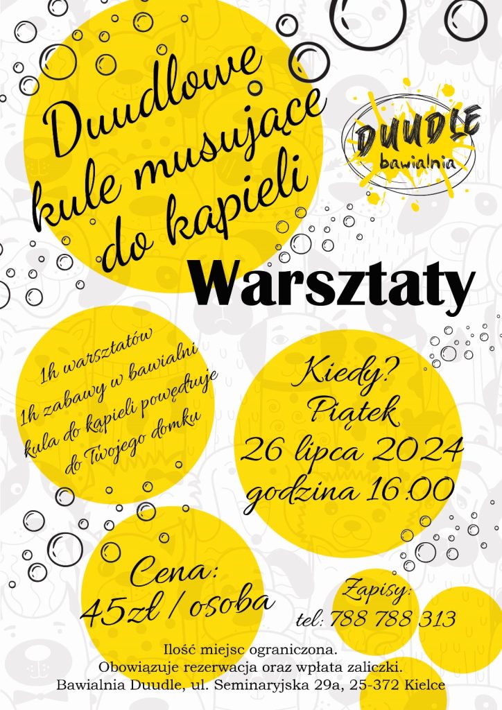 Duudlowe kule musujące do kąpieli