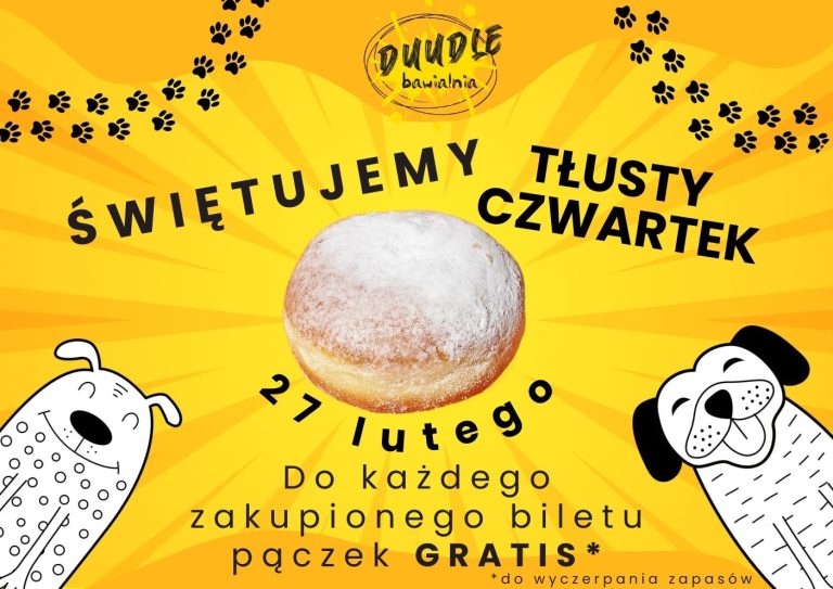 Tłusty Czwartek w Bawialni Duudle